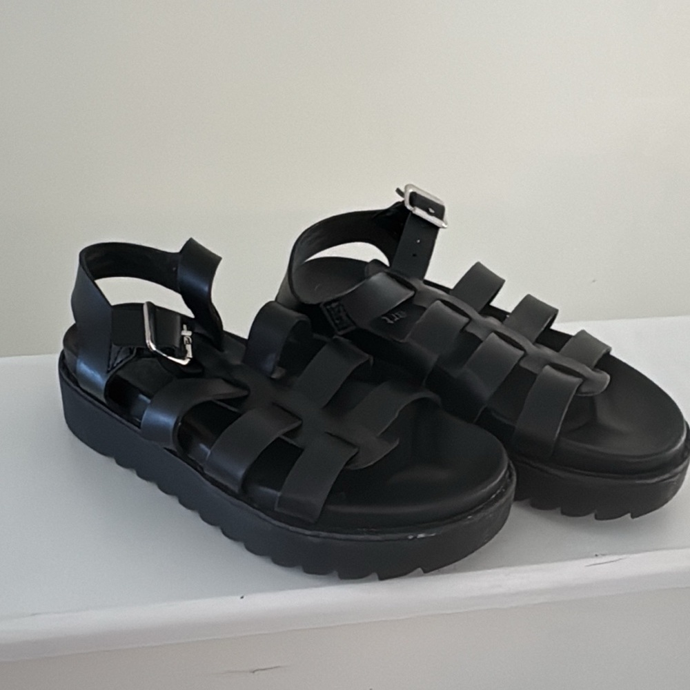 Art Class Black Kids Sandals